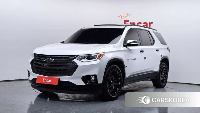 Chevrolet (GM Daewoo) Traverse 2021 Белый из Кореи