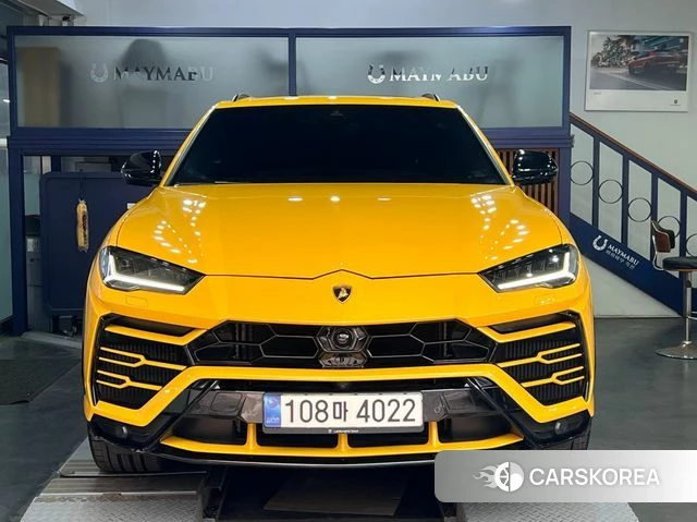 Lamborghini Urus 2021 Желтый из Кореи