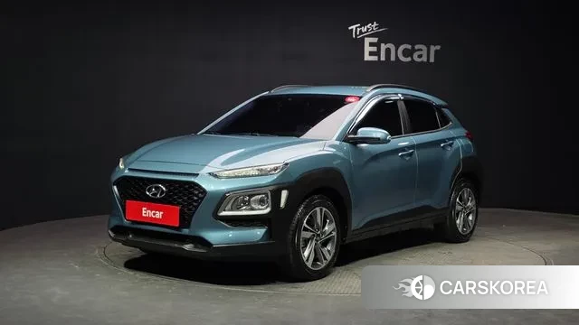 Hyundai Kona 2019 Небесно-голубой из Кореи
