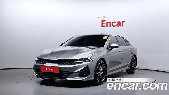 Kia K5 3rd generation 2022 Серебристо-серый из Кореи