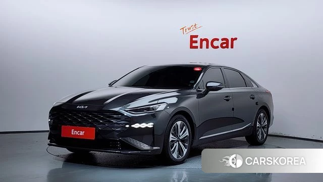 Kia K8 Hybrid 2023 Серый из Кореи