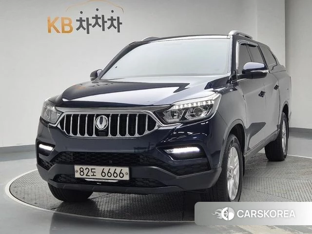 Ssangyong Rexton Sports Cannes 2021 Синий из Кореи