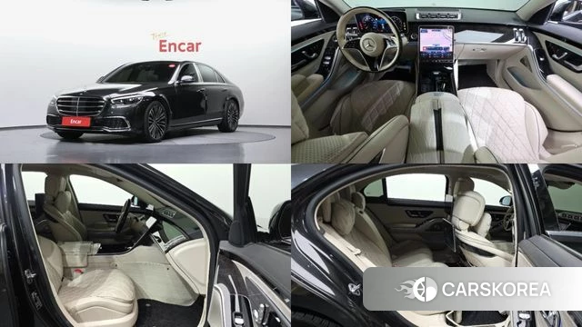 Mercedes-Benz S-Class W223 2021 Серый из Кореи