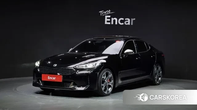 Kia Stinger 2019 Черный из Кореи