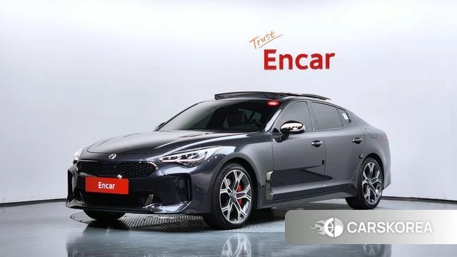 Kia Stinger 2018 Серый из Кореи