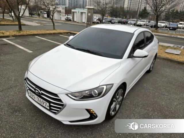 Hyundai Avante AD 2018 Белый из Кореи