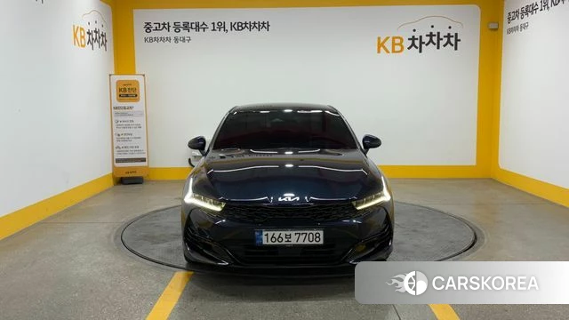 Kia K5 3rd generation 2021 Синий из Кореи