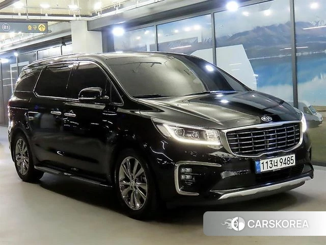 Kia The New Carnival 2019 Черный из Кореи