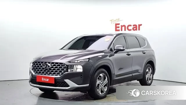 Hyundai The New Santa Fe 2021 Серый из Кореи