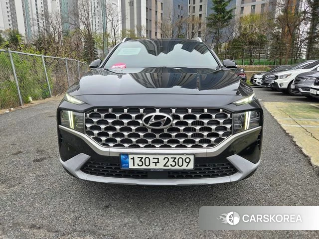 Hyundai The New Santa Fe 2021 Черный из Кореи