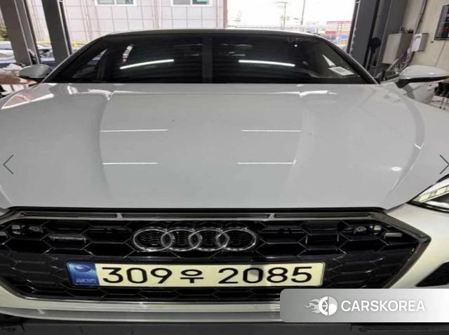 Audi A5 (F5) 2021 Белый из Кореи