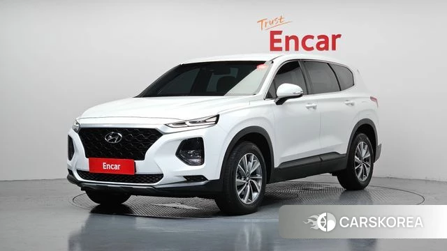 Hyundai Santa Fe TM 2018 Белый из Кореи