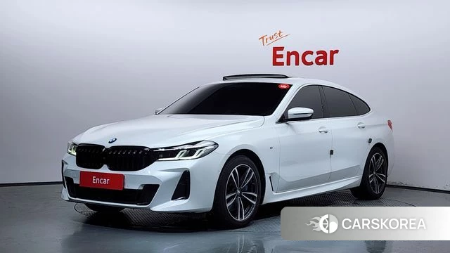 BMW 6 Series GT (G32) 2021 Белый из Кореи