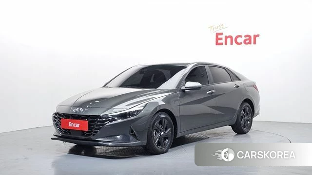 Hyundai Avante (CN7) 2022 Серый из Кореи