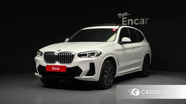 BMW X3 (G01) 2022 Белый из Кореи