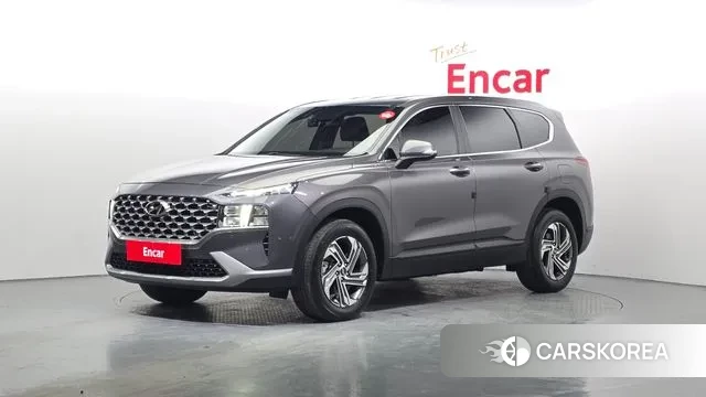 Hyundai The New Santa Fe 2022 Серый из Кореи