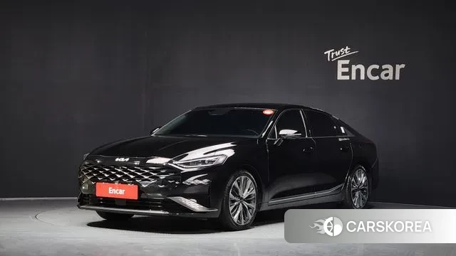 Kia K8 2021 Черный из Кореи