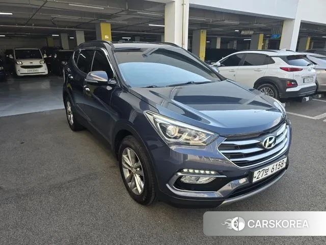 Hyundai Santa Fe The Prime 2018 Синий из Кореи