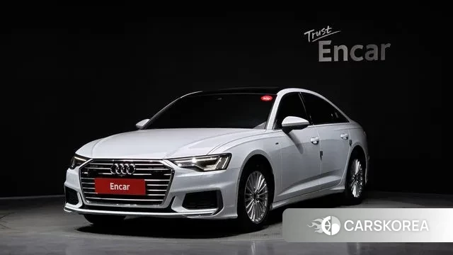 Audi A6 (C8) 2021 Белый из Кореи