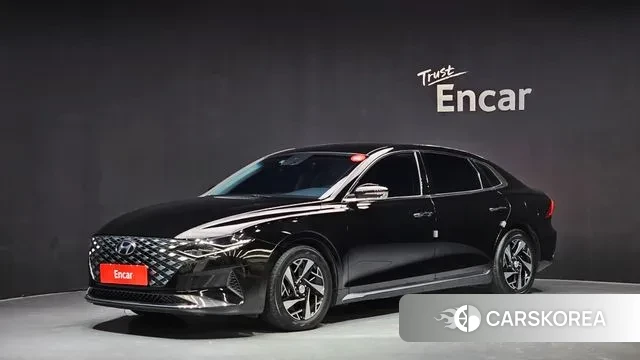 Hyundai The New Grandeur IG Hybrid 2020 Черный из Кореи
