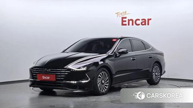 Hyundai Sonata Hybrid (DN8) 2021 Черный из Кореи