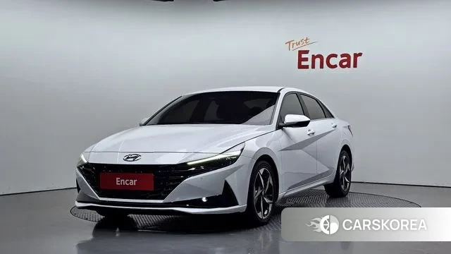 Hyundai Avante (CN7) 2020 Белый из Кореи
