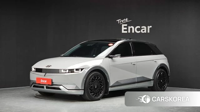 Hyundai Ionic 5 2022 Серебристо-серый из Кореи