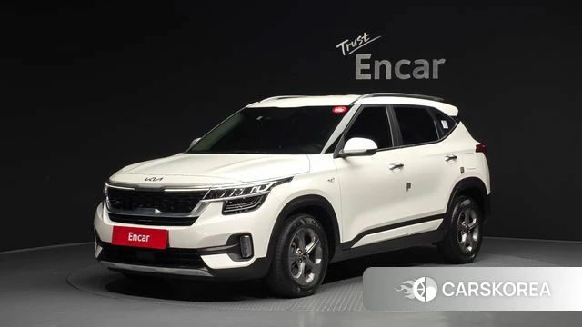 Kia Seltos 2022 Белый из Кореи