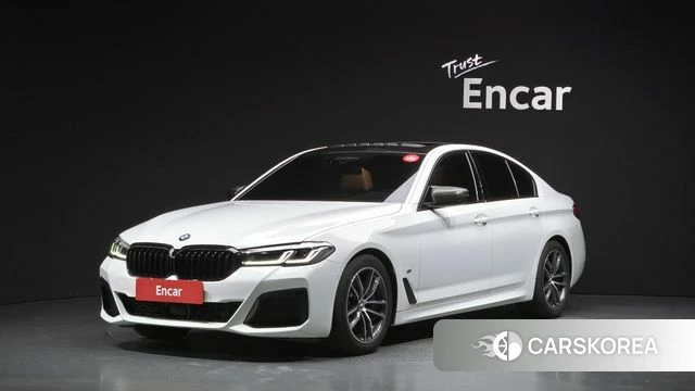BMW 5 Series (G30) 2021 Белый из Кореи