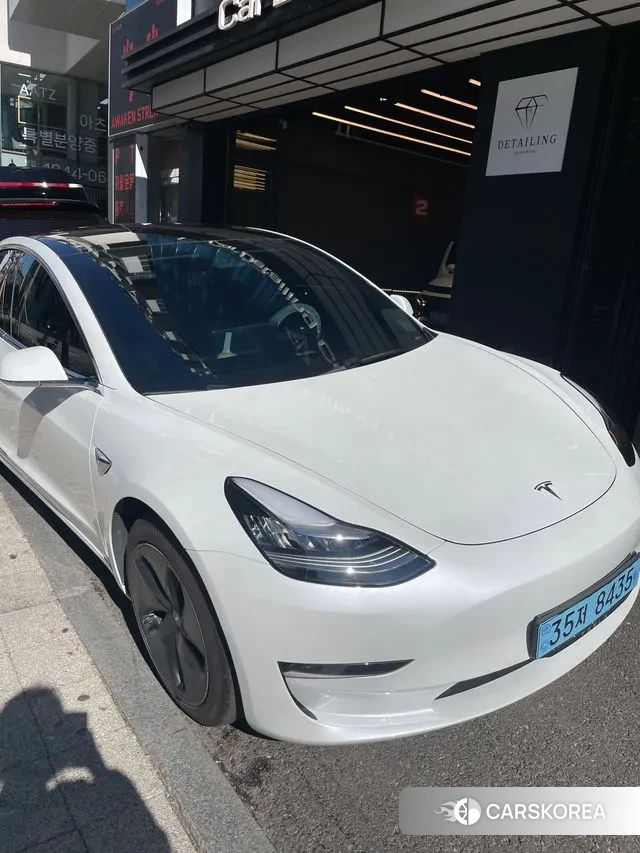 Tesla Model 3 2020 Белый из Кореи