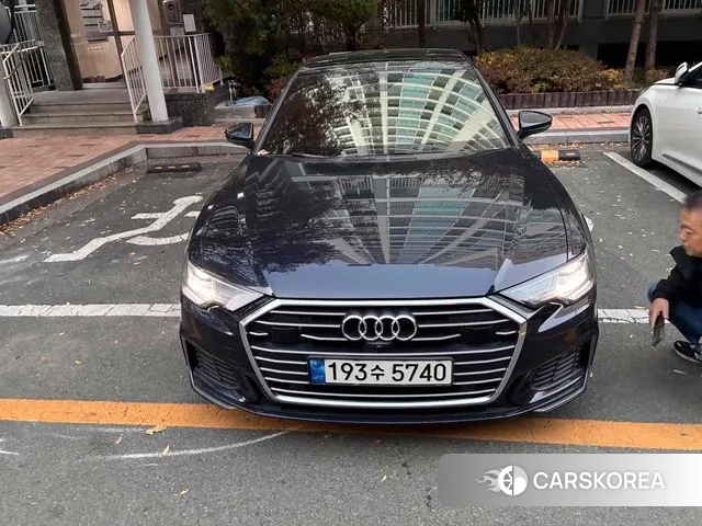 Audi A6 (C8) 2022 Черный из Кореи