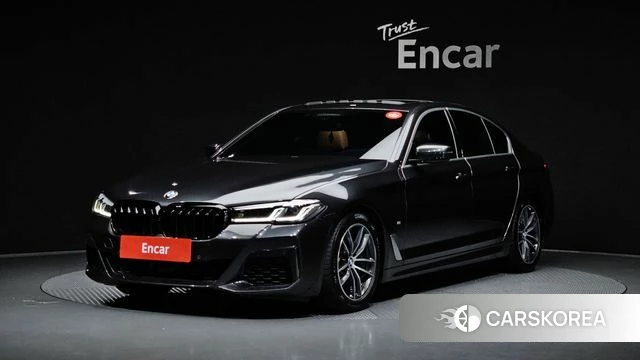 BMW 5 Series (G30) 2020 Черный из Кореи