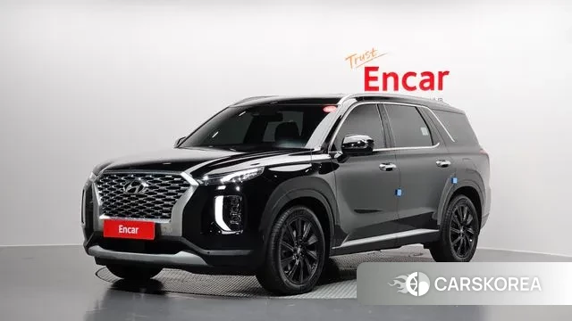 Hyundai Palisade 2021 Черный из Кореи