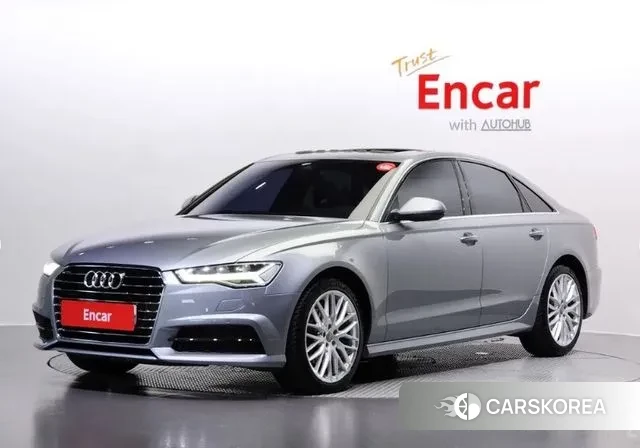 Audi New A6 2018 Серебристо-серый из Кореи