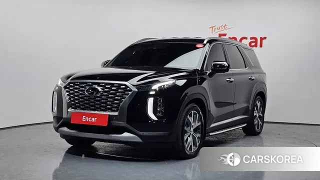 Hyundai Palisade 2021 Черный из Кореи
