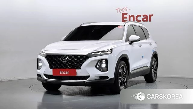 Hyundai Santa Fe TM 2019 Белый из Кореи