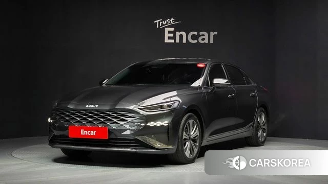 Kia K8 2021 Серый из Кореи