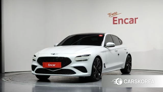 Genesis The New G70 2021 Белый из Кореи