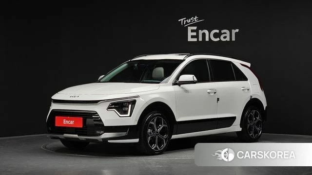 Kia Di Ol Nu Niro 2022 Белый из Кореи
