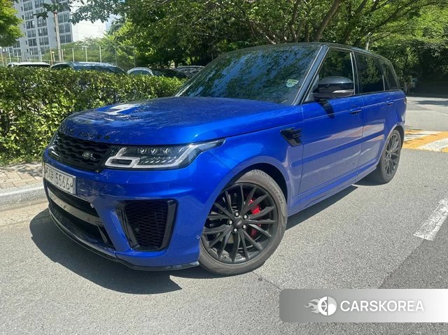 Land Rover Range Rover Sport 2nd Generation 2018 Синий из Кореи