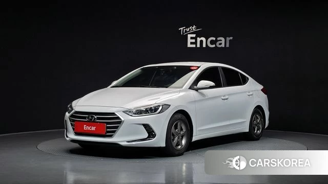 Hyundai Avante AD 2018 Белый из Кореи