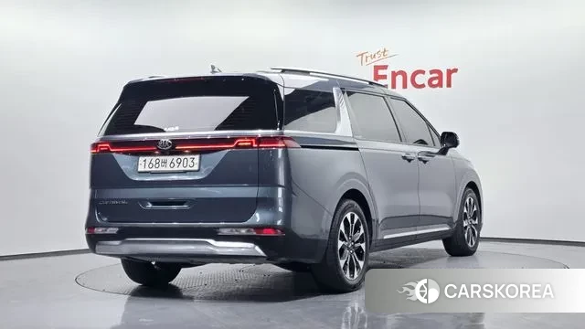 Kia Carnival 4th generation 2021 Небесно-голубой из Кореи