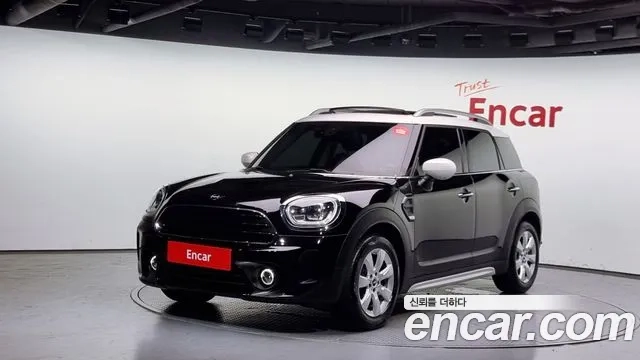 Mini Cooper Countryman 2022 Черный из Кореи