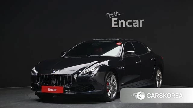 Maserati Quattroporte 2019 Черный из Кореи