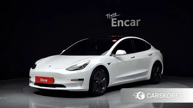 Tesla Model 3 2020 Белый из Кореи