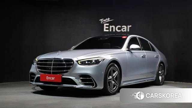 Mercedes-Benz S-Class W223 2022 Серебристо-серый из Кореи