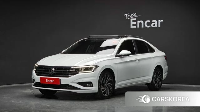 Volkswagen 7th Generation of Jetta 2020 Белый из Кореи