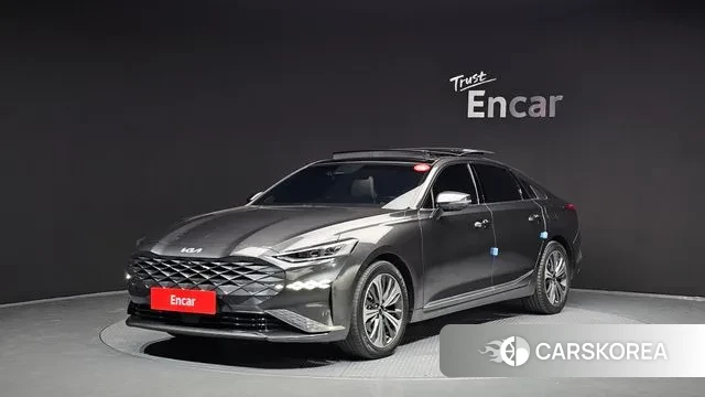 Kia K8 Hybrid 2022 Серый из Кореи