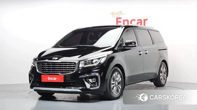 Kia The New Carnival 2018 Черный из Кореи