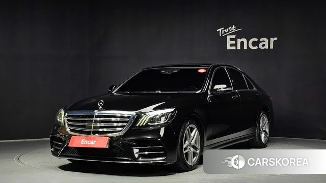 Mercedes-Benz S-Class W222 2019 Черный из Кореи